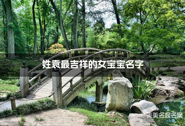 姓袁最吉祥的女宝宝名字