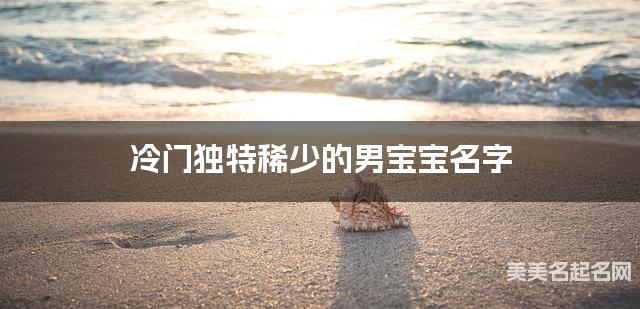冷门独特稀少的男宝宝名字 冷门独特稀少的男宝宝名字