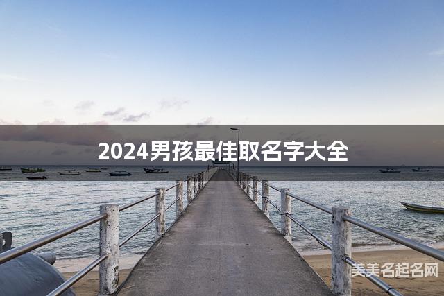 2024男孩最佳取名字大全