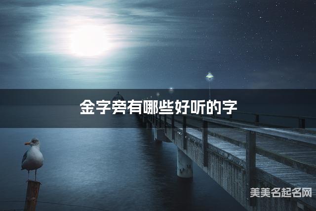 金字旁有哪些好听的字，金字旁的字宝宝起名字