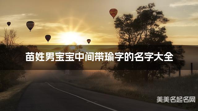 苗姓男宝宝中间带瑜字的名字大全