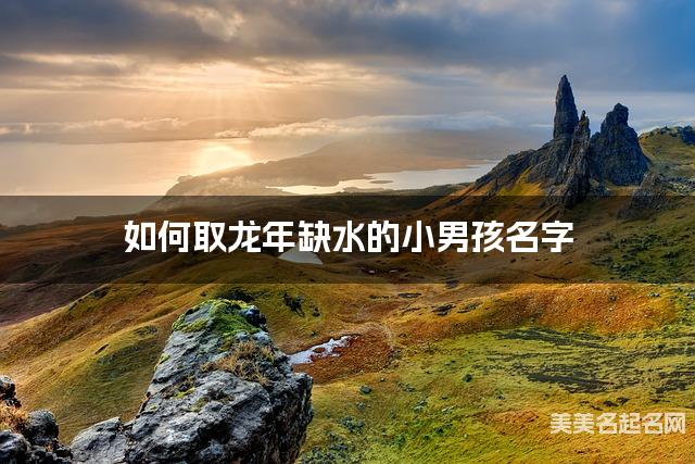 如何取龙年缺水的小男孩名字 龙宝宝五行缺金100分名字