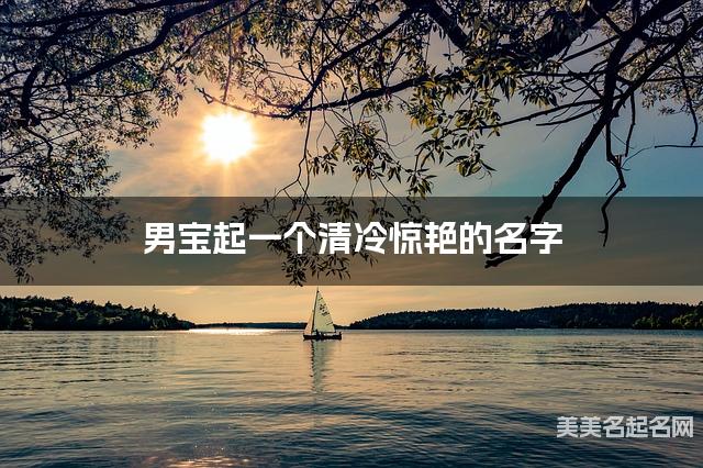 男宝起一个清冷惊艳的名字