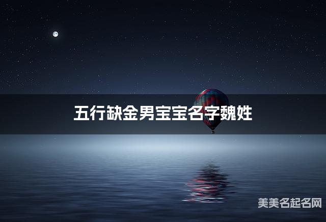 五行缺金男宝宝名字魏姓 有新意的宝宝名字大全