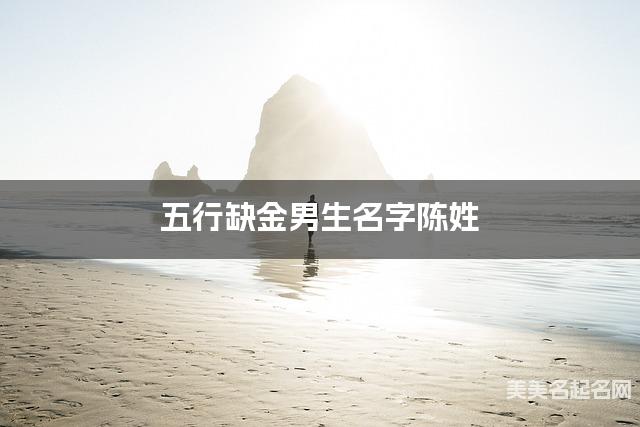 五行缺金男生名字陈姓 有寓意的宝宝名字大全