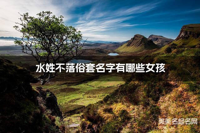 水姓不落俗套名字有哪些女孩