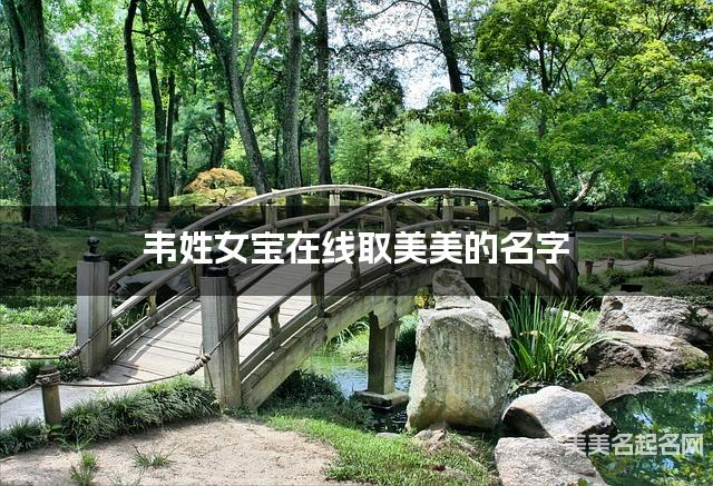 韦姓女宝在线取美美的名字