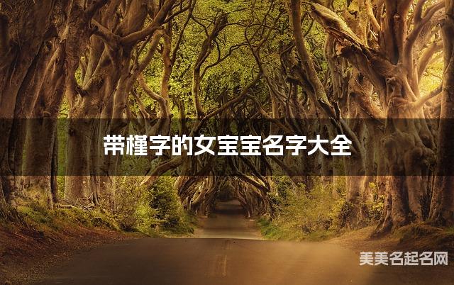 带槿字的女宝宝名字大全 带槿字的女宝宝名字大全