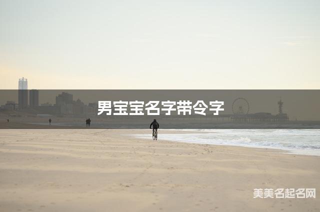 男宝宝名字带令字 独特新颖的男孩名字