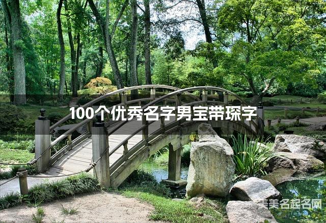 100个优秀名字男宝带琛字
