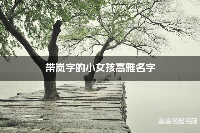 带岚字的小女孩高雅名字