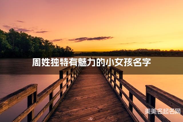 周姓独特有魅力的小女孩名字