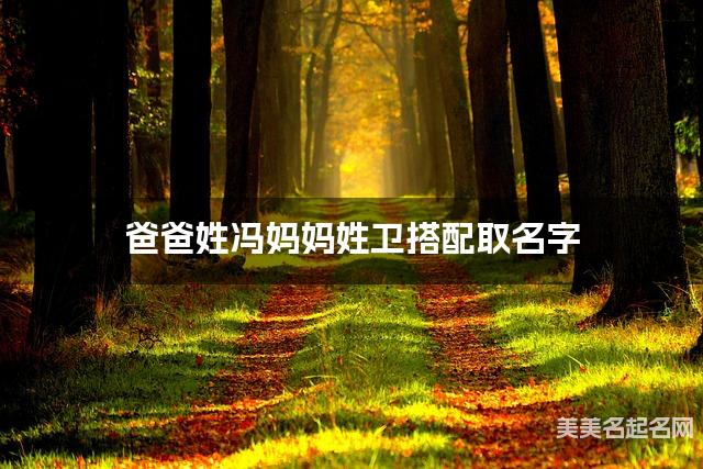 爸爸姓冯妈妈姓卫搭配取名字