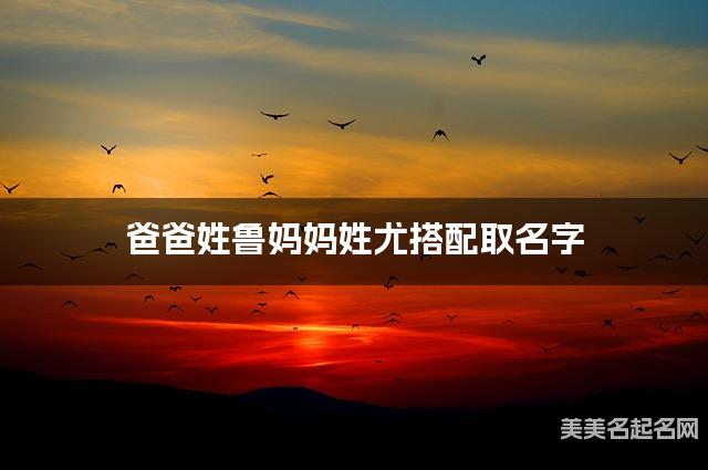 爸爸姓鲁妈妈姓尤搭配取名字