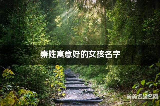 秦姓寓意好的女孩名字（精选200个）