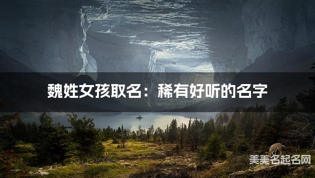 魏姓女孩取名：稀有好听的名字
