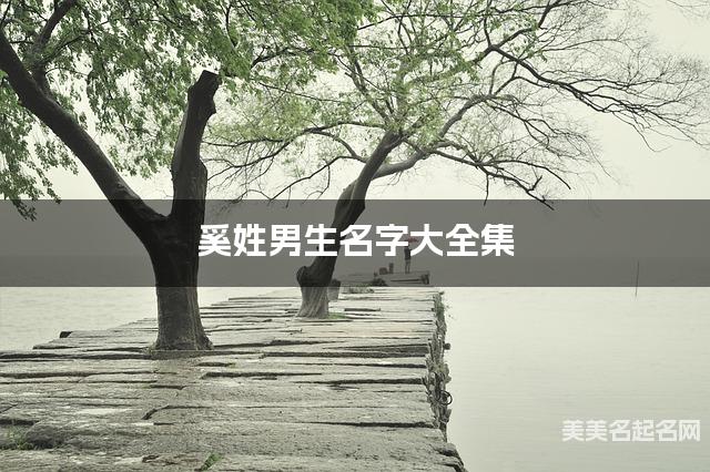 奚姓男生名字大全集（简单顺口300个）