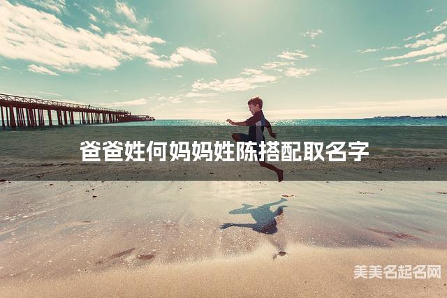 爸爸姓何妈妈姓陈搭配取名字