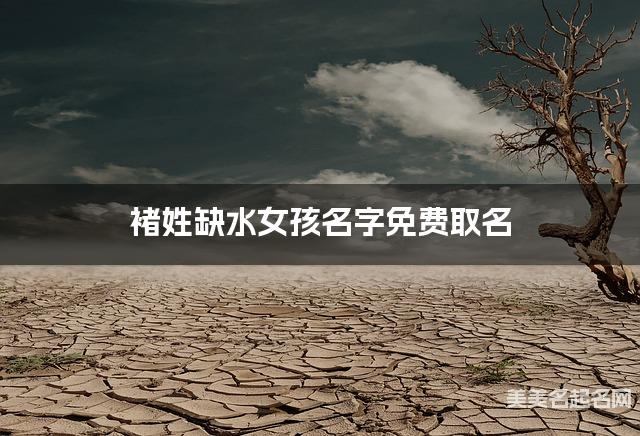 褚姓缺水女孩名字免费取名 有新意的宝宝名字大全