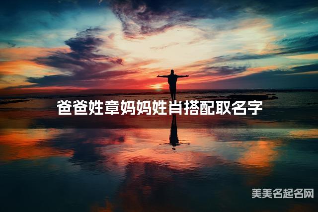 爸爸姓章妈妈姓肖取名字 宝宝独一无二与众不同的名字