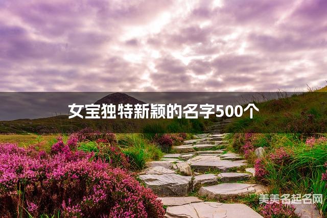 取名神器起名助手 女宝独特新颖的名字500个