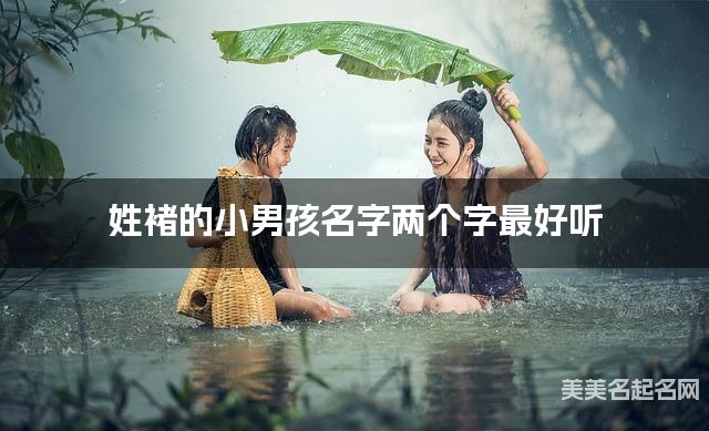 姓褚的小男孩名字兩個字最好聽