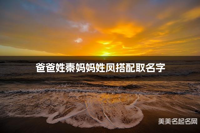 将秦姓和凤姓结合取名字，好听有涵养的女生名字推荐