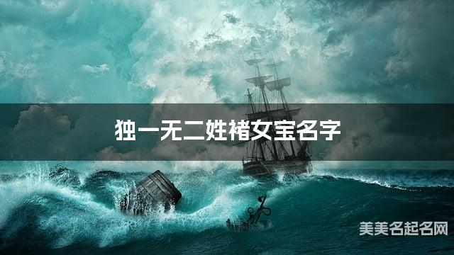 起名字大師周易起好名 獨一無二姓褚女寶名字