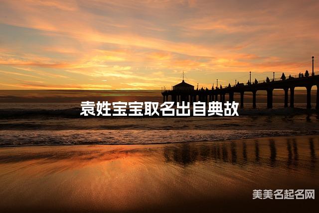 取名字自助取名 袁姓宝宝取名出自典故