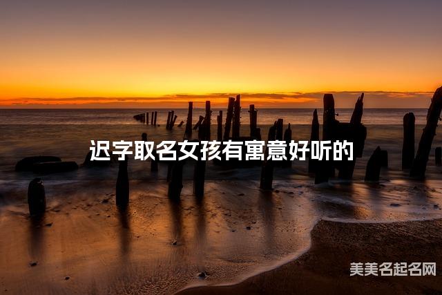 取名字自助取名 迟字取名女孩有寓意好听的