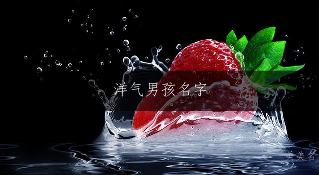 洋气男孩名字：一简一繁的时尚搭配