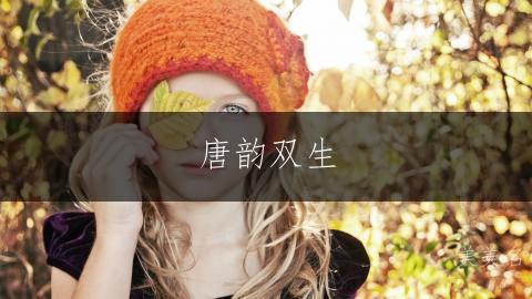 唐韵双生，繁简相宜的灵动名字集