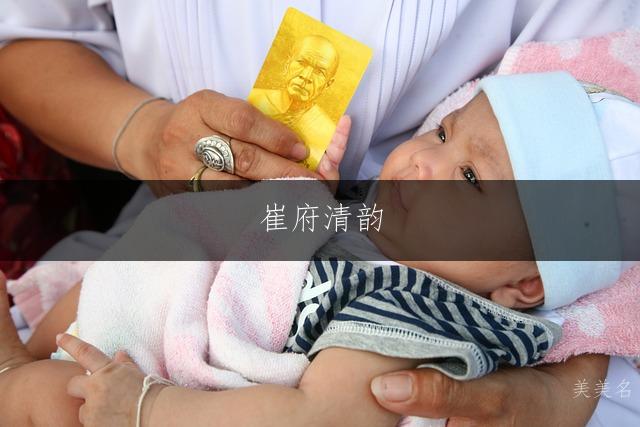 崔府清韵，灵动雅致的三字佳名；简约大气，笔画疏朗的崔姓女孩名