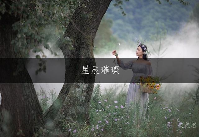 星辰璀璨,诗意的丁姓单字女孩名字