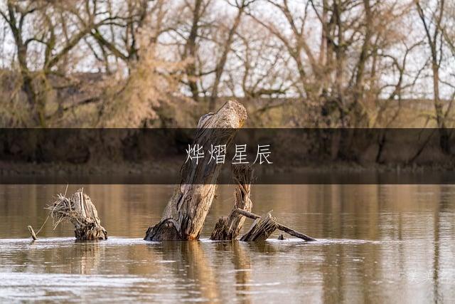 烨熠星辰，五行带火的男孩名字