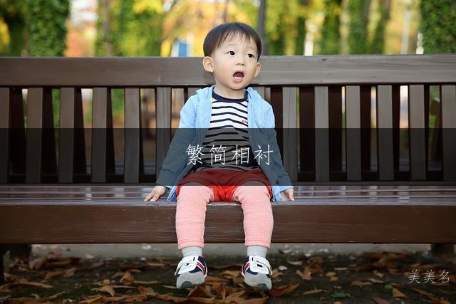 繁简相衬，尽显气韵的男孩名字